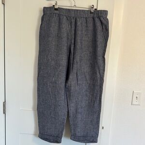 RACHEL Rachel Roy Navy Linen Pants- never worn, only tried on once!!